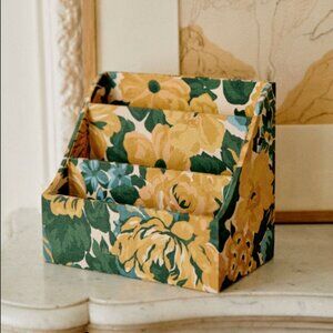 Sézane NWT Les Composantes Letter Box in Garden Flowers